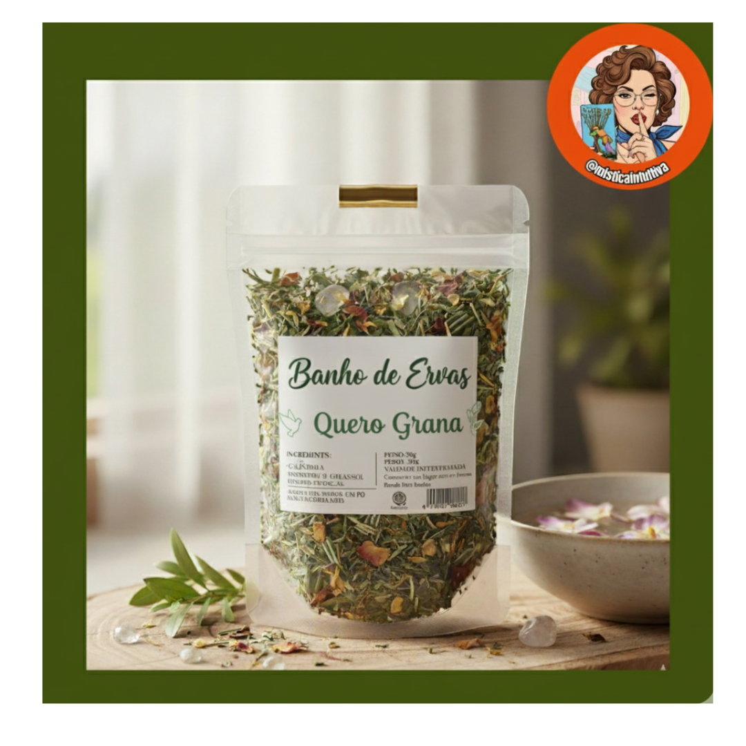 Concetrado para Banho Energético Ritual - Quero Grana